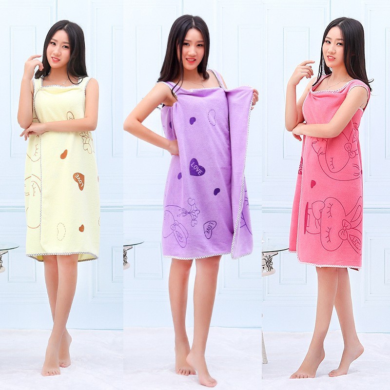 [ DBI ] Handuk Baju Mandi Dan Renang Karakter Wearable Towel Kimono Renang Multifungsi [ BISA COD ]