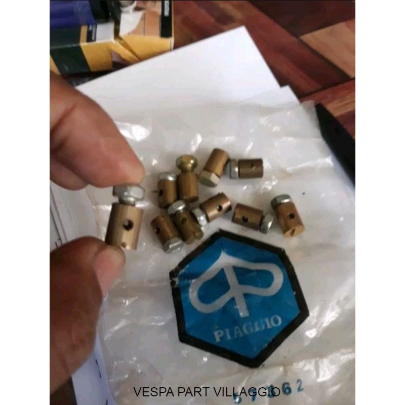 nepel kopling kuningan nos untuk kopling vespa vbb super sprint bajaj ps px pxe excel exclusive etc 