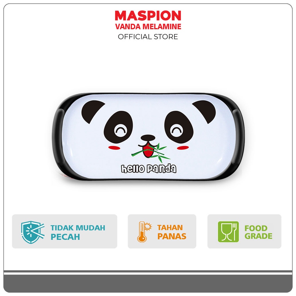 Maspion Vanda Melamin Baki SL 10 Inch Hello Panda