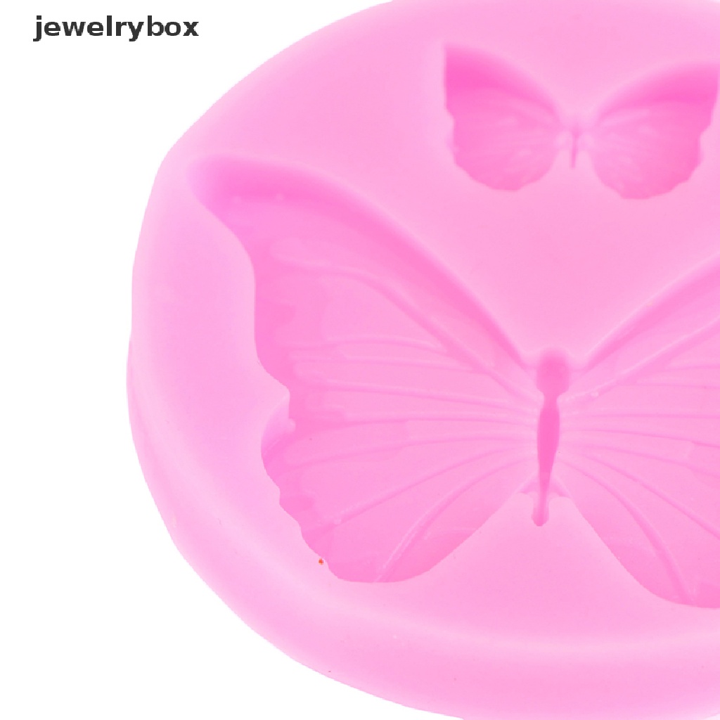 [jewelrybox] 1pc Butterfly Cetakan Silikon Mini Butterfly Cetakan Kue DIY Desserts Dekorasi Butik