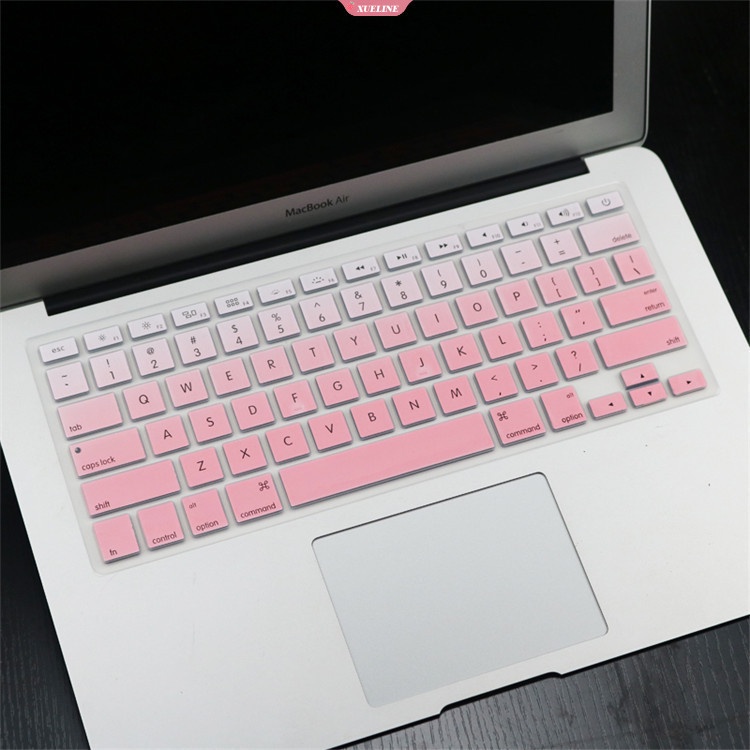 Mac Pro 13 15 17 Stiker Keyboard Air Keys Aksesoris Laptop Gaming Komputer Sarung Keyboard Anti Air [ZXL]