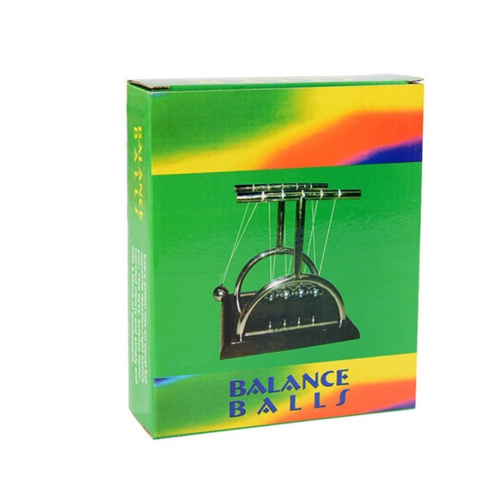 Pajangan Hiasan Meja Balance Ball Pendulum NewTon Bola Seimbang Magnet