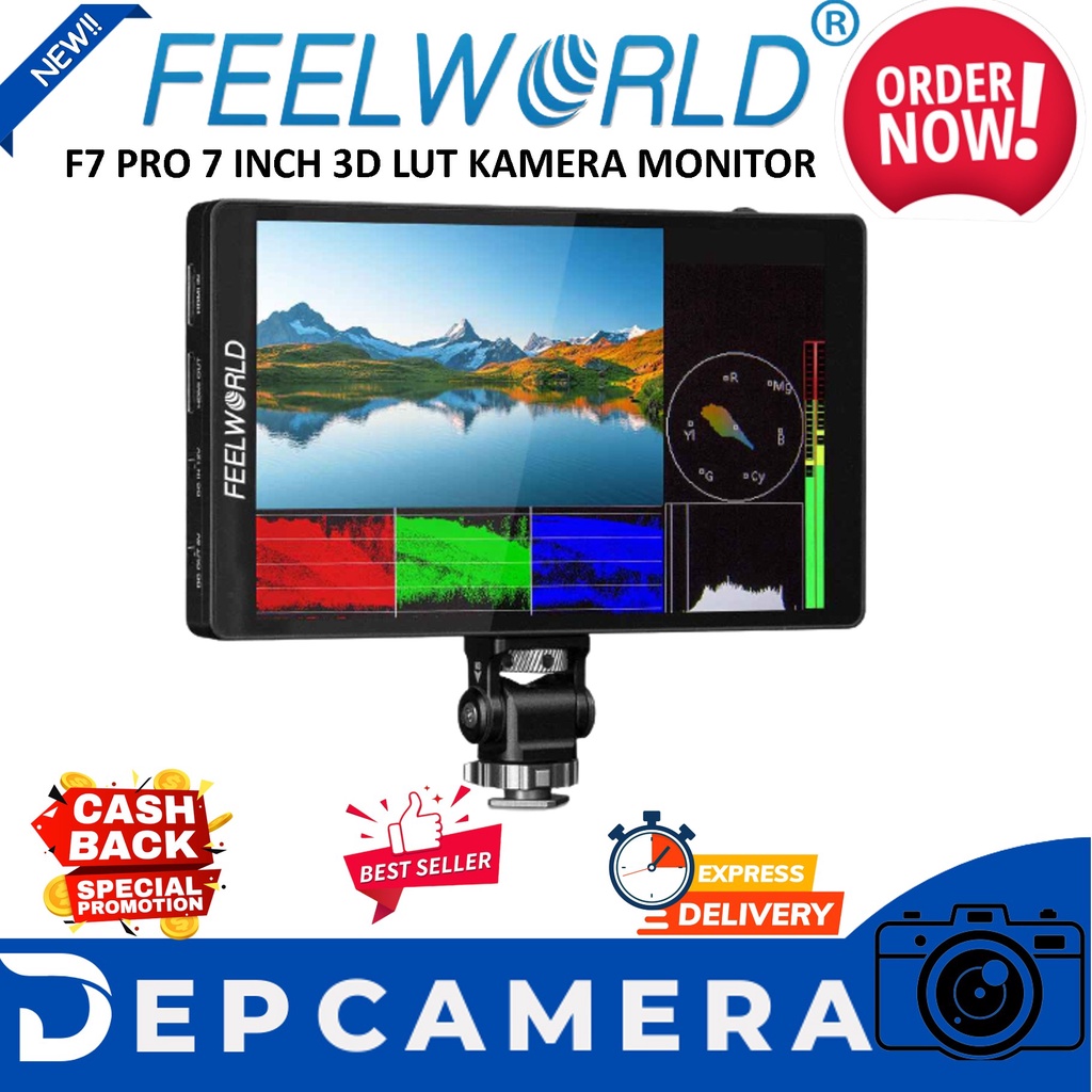 FEELWORLD F7 PRO 7 INCH 3D LUT KAMERA MONITOR