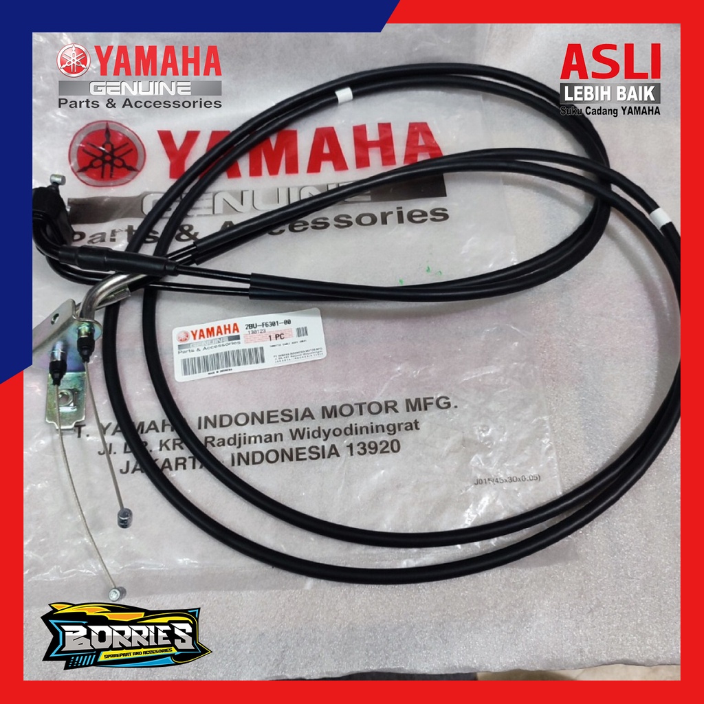 kabel tali gas throttle xride x ride 115 lama ori ygp 2BU-F6301-00