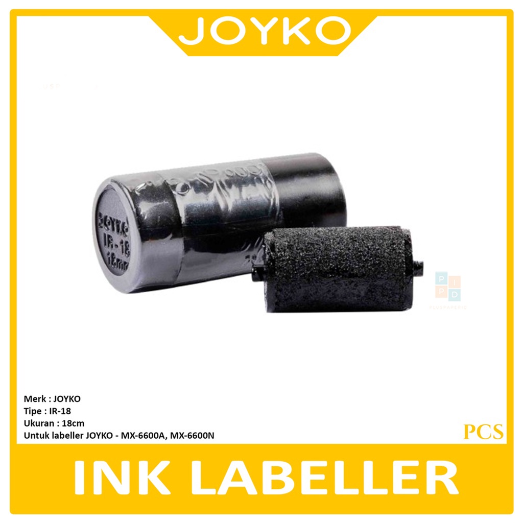

JOYKO - Tinta Labeller 2 Line Labeller MX-6600-18MM - Pcs