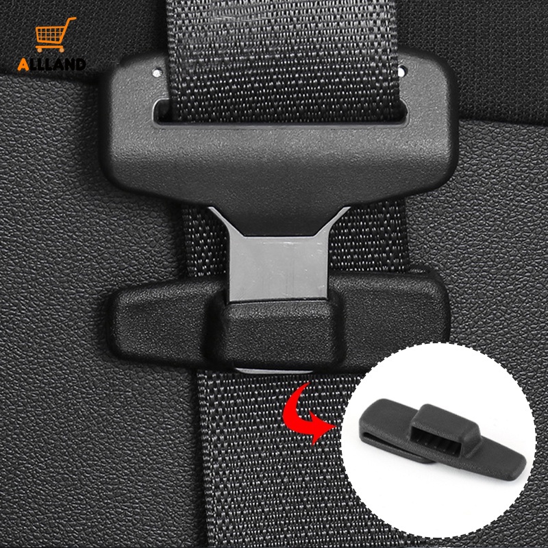 2pcs/set Penahan Gesper Sabuk Pengaman Mobil Perekat Diri Portabel/Gesper Sabuk Pengaman ABS Otomotif Klip Tetap/Penahan Gesper Sabuk Pengaman Universal Kendaraan