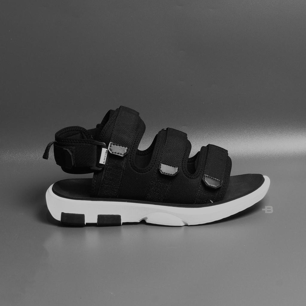 Sandal Gunung Pria - ALPHA BLACK WHITE