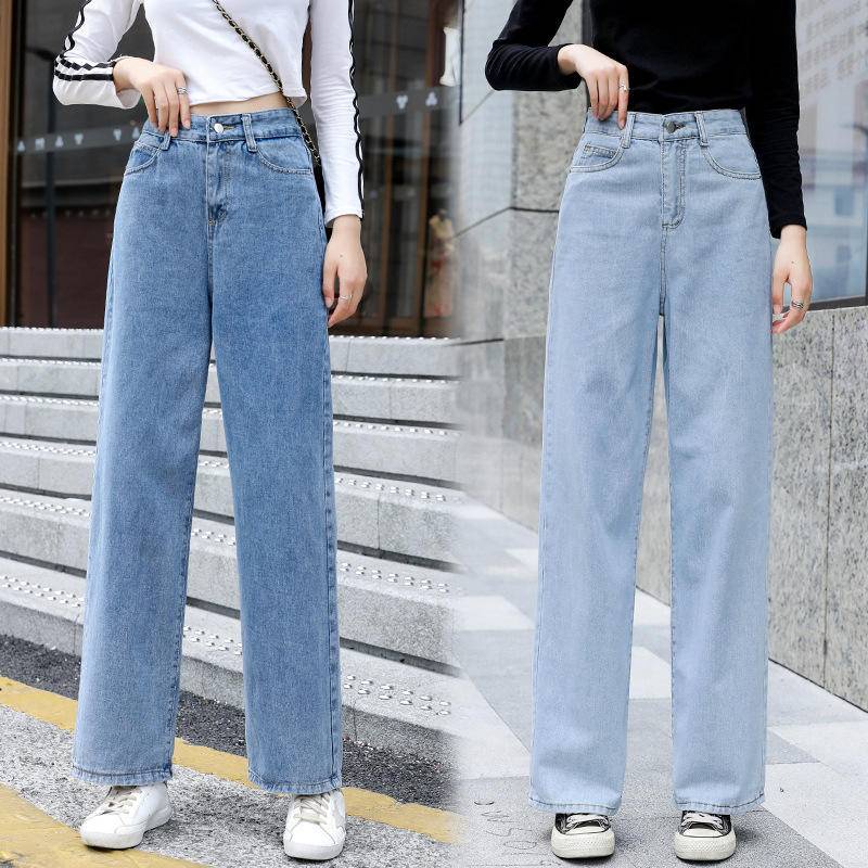 KOREAN STYLE DENIM JEANS KOREA PANJANG HIGH WAIST