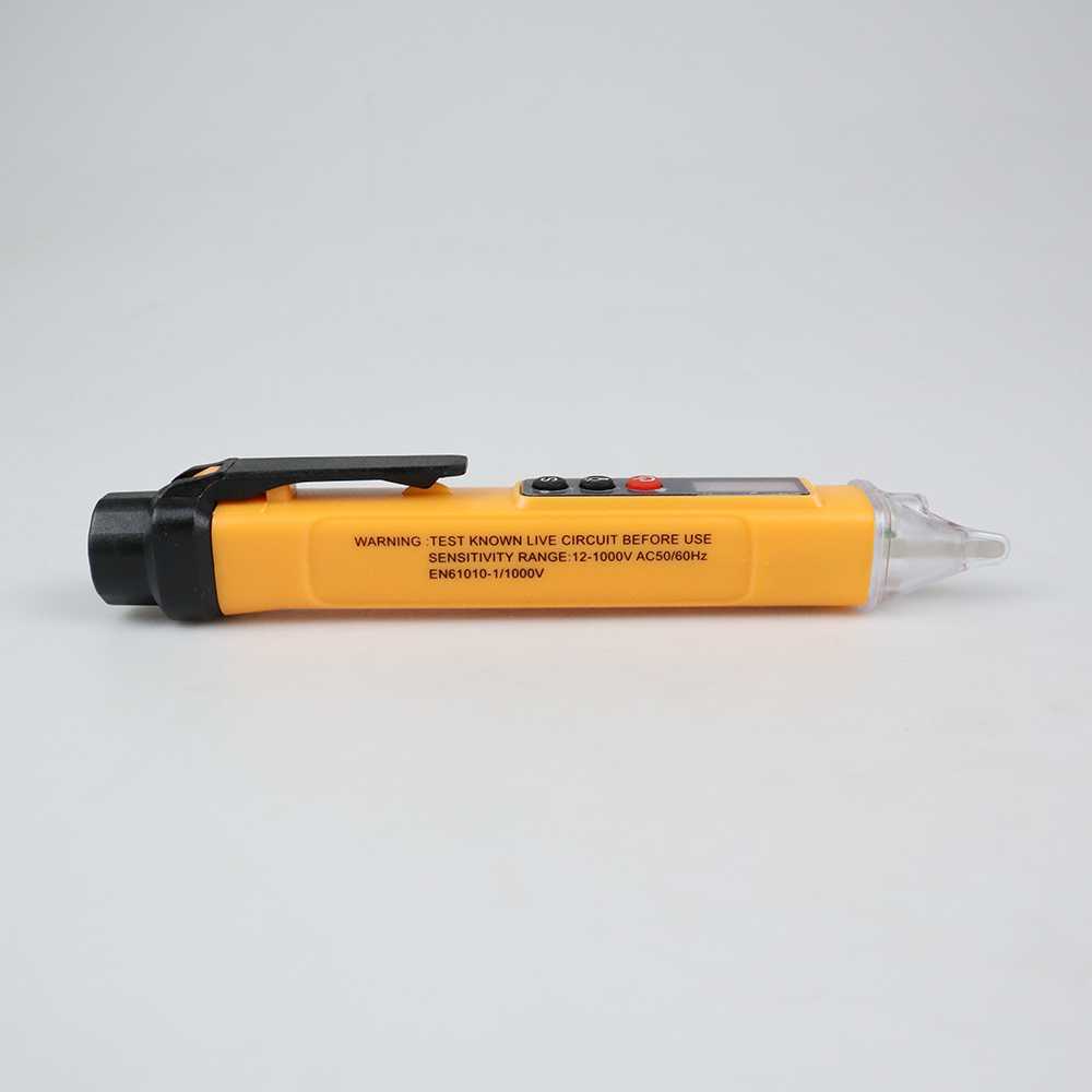 (BISA COD) FTIHSHP HABOTEST Tester Pen Non-contact Dual AC Voltage Alert Detector - M200