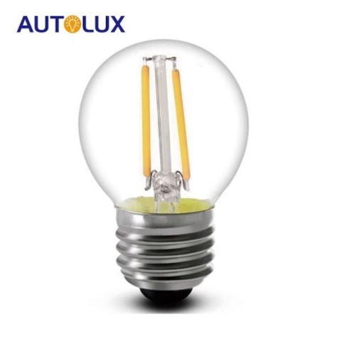 Lampu LED bohlam G45 2W watt Filamen berwarna/edison/pijar - AUTOLUX