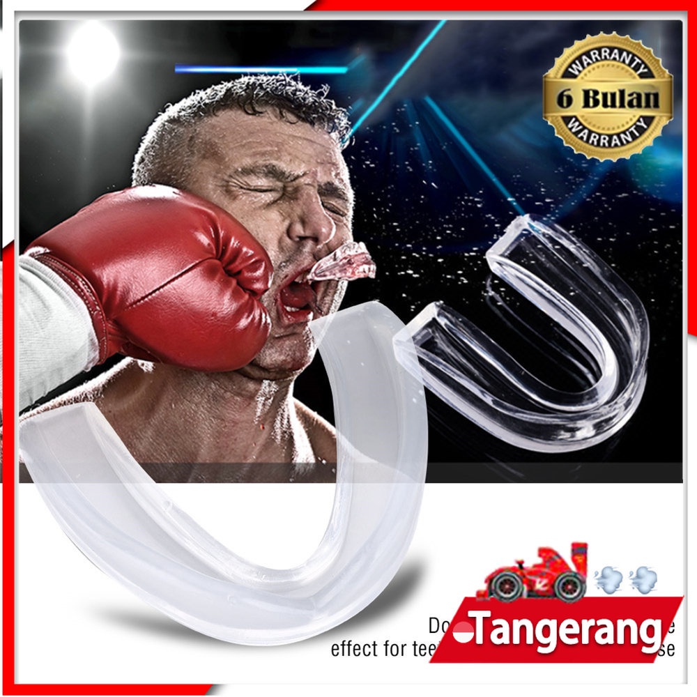 Gumshield Pelindung Gigi Karet Boxing Gamsil Mma Muay Thai Mouth Guard Gum Shield Pelindung Gigi Gum Shield Untuk Boxing Taekwondo Karate Beladiri Dewasa Yudo Wushu Sanda MMA Muaythai