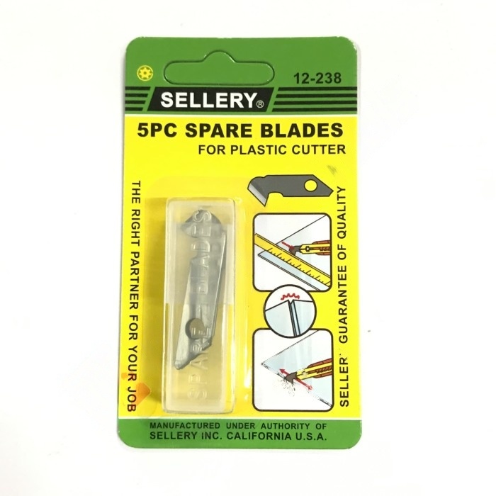 

SELLERY Refill Isi Cutter Acrylic 5 Pcs - Pisau Potong Akrilik