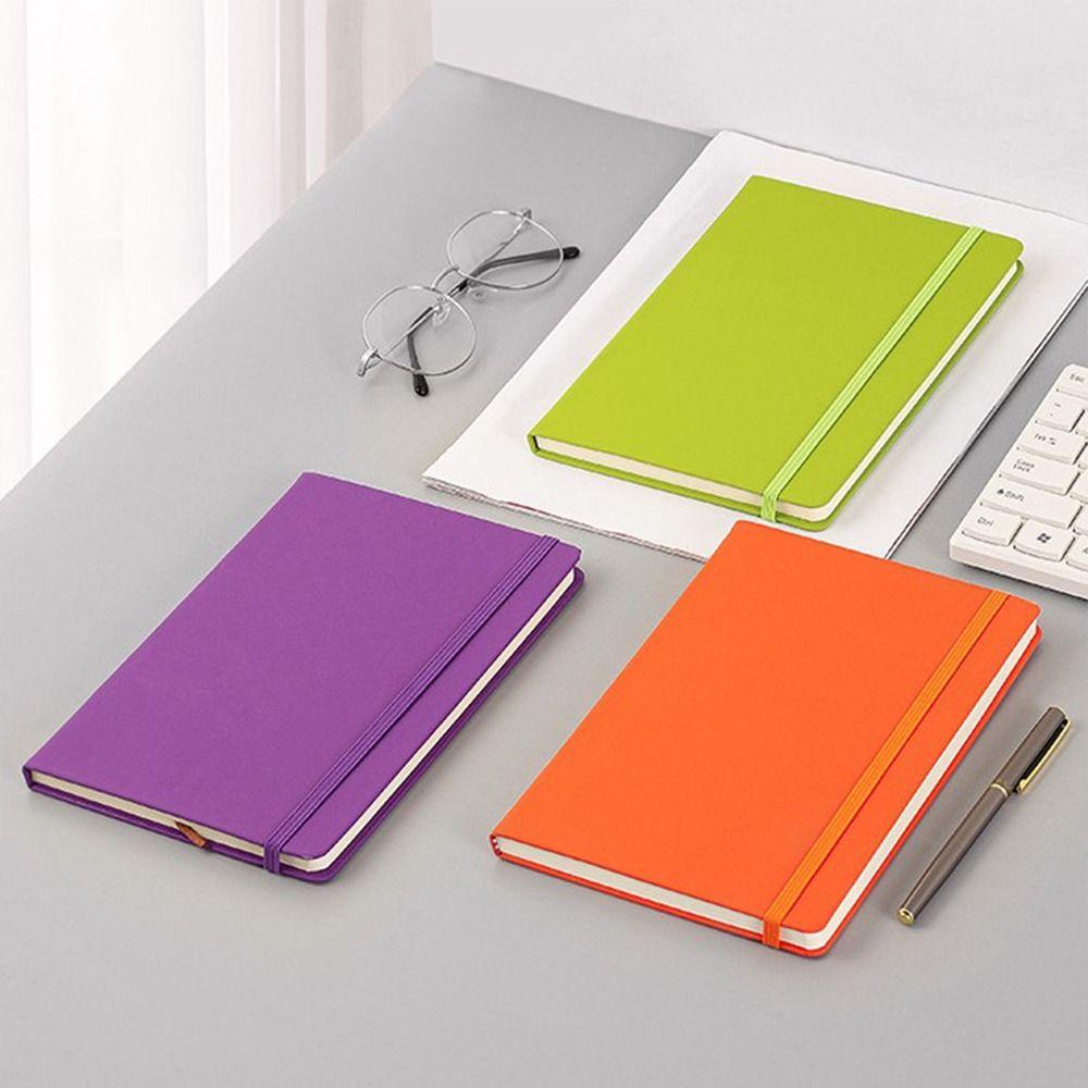 [Elegan] Bisnis Notebook Alat Tulis Siswa Mengambil Catatan Jurnal Buku Diary Book Agenda Organizer A5 A6 Notebook