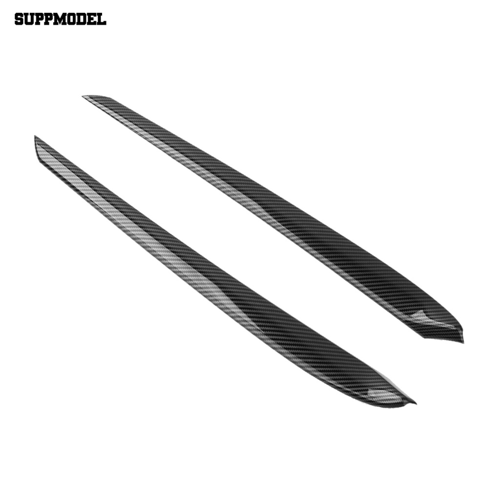 Suppmodel 2Pcs Garis Bening Penutup Panel Pintu Interior Inner Door Panel Strip Cover Hias Untuk Tesla Model3/Y 21