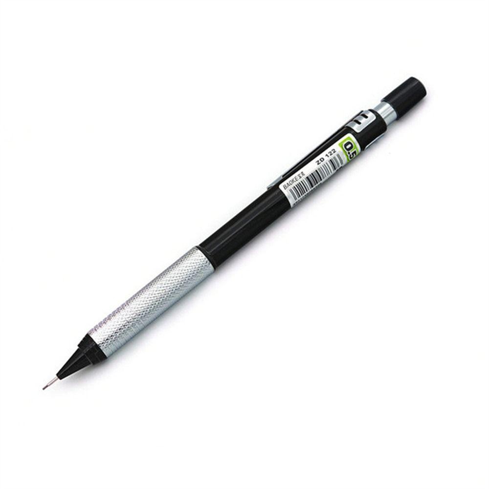 [Elegan] Pensil Mekanik Alat Tulis Profesional Menggambar Alat Tulis Logam 0.3/0.5/0.7/0.9mm Pensil Otomatis