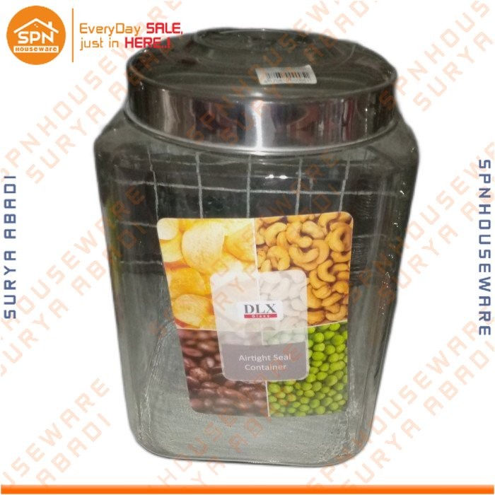DLX Glass Canister Kafe B Seal