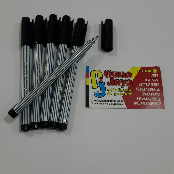 

Pulpen Pilot Balliner Hitam Medium 0.8mm