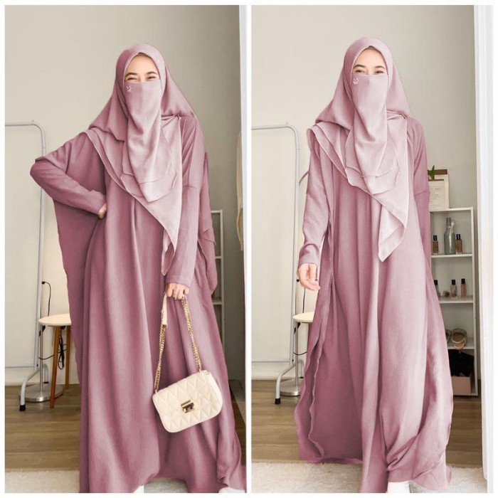 Abaya Kaftan AQILA Luxury Baju Gamis Baju Umroh Wanita by Humasyari / Aqila Kaftan Luxury Premium Ar