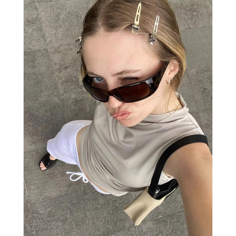 1 Pcs Gadis Manis Keren Logam Makeup Profesional Klip Salon Hairdressing Hair Clip Hairclip