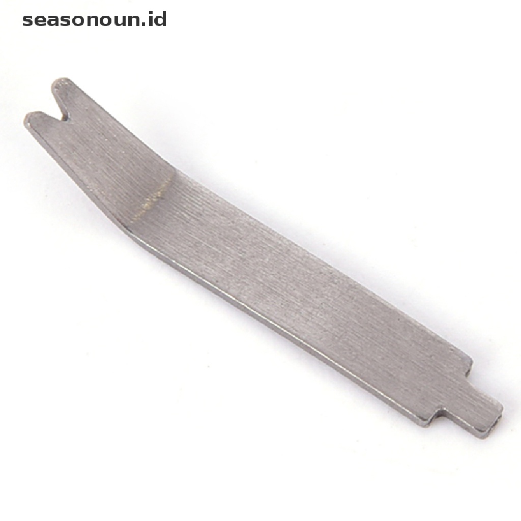 Seasonoun Reparasi Jam Tangan Spring Bar Tool Steel Link Remover Pin Pusher Dengan Tip Cadangan.