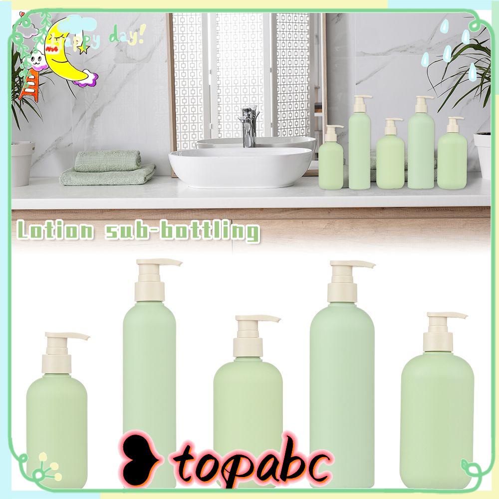 Top 200ML~500ML Foaming Soap Dispenser Portable Botol Bulat Tahan Karat Shampoo Shower Gel