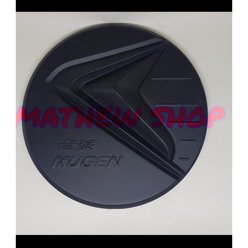 tank cover mobilio dan brv hitam Mugen tutup tangki bensin Mobilio brv Variasi mobil