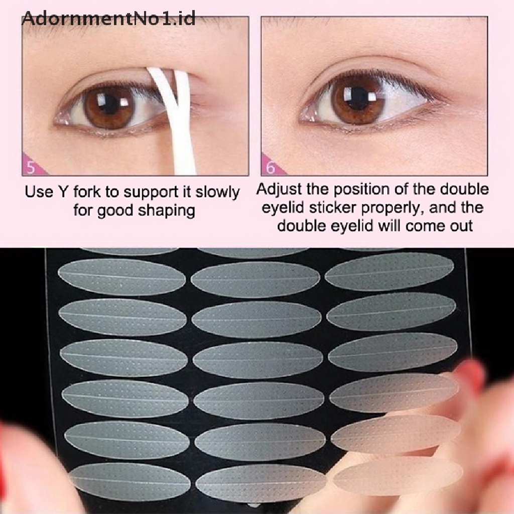 [AdornmentNo1] 96pcs Double Eyelid Tape Perekat Tak Terlihat Eye Lift Strips Makeup Stiker [ID]