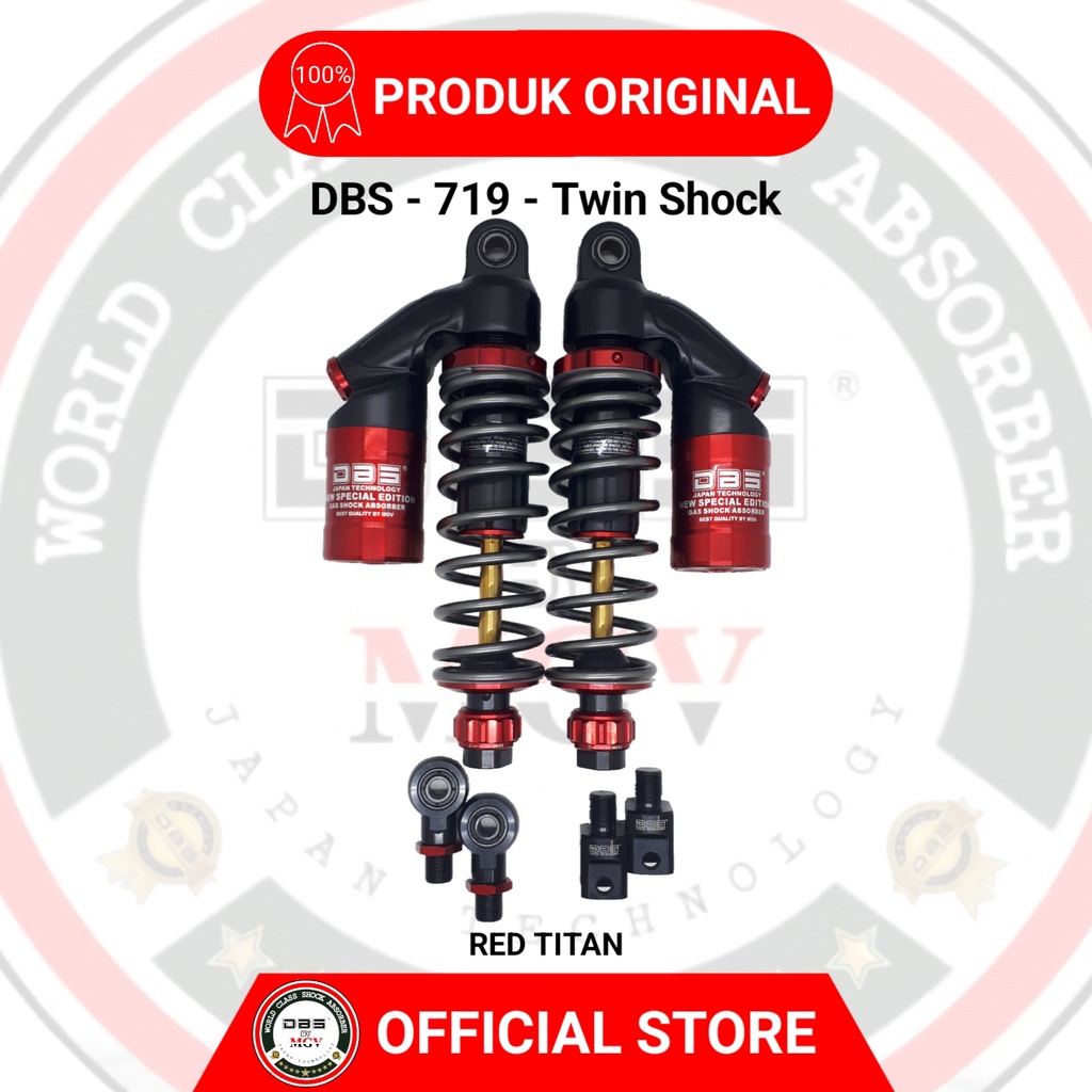 [ BISA COD ] Shock Tabung DBS 719 VON SERIES YAMAHA AEROX 155 NEW NMAX 155 2020 UP