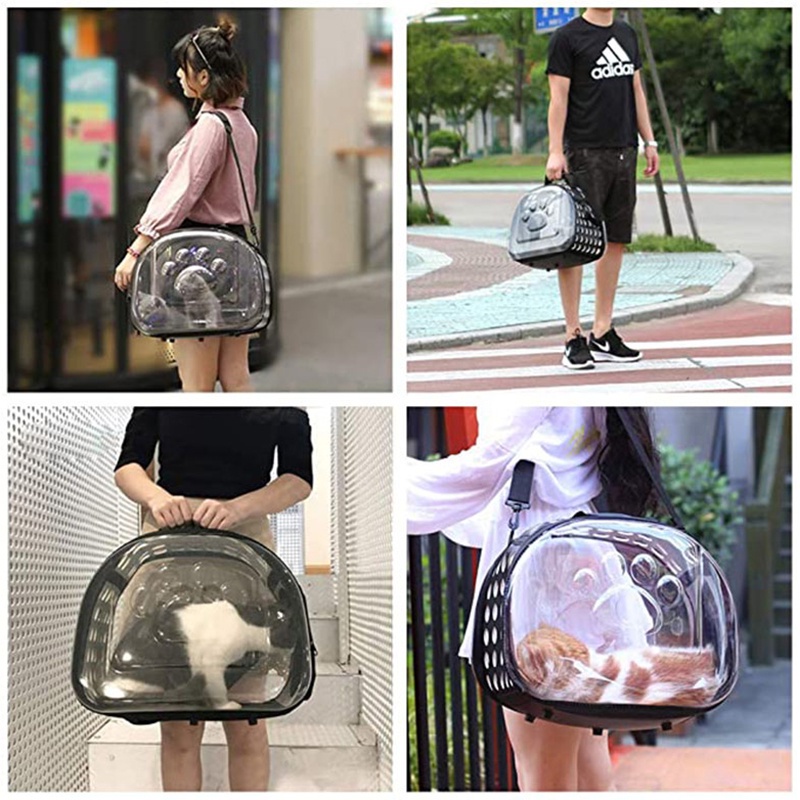 Tas Astronot Kucing Anjing | Tas Anjing Kucing Murah | Tas Transparan | Pet Cargo Tas Travel Lipat Peliharaan Anjing Kucing Hewan Transparan Import Quality