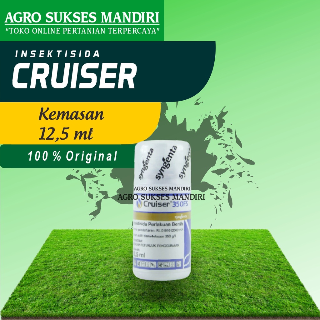 Cruiser 350FS Kemasan 12,5 ml/Insektisida Cruiser 350FS Kemasan - 12,5 ml/Obat Pertanian Cruiser Kem