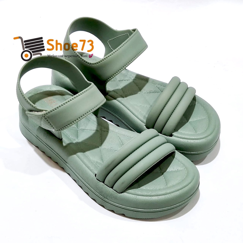 BARA BARA JSL 2207 V-2 SIZE 36-40 ORIGINAL l Sandal tali jelly wanita l Sendal gunung cewek impor