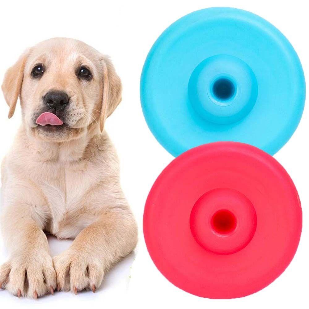 [Elegan] Pet Flying Disc PP Game Play Training Fetch Untuk Anjing Kecil Besar Interaktif Mengunyah Pelatihan Mainan Perlengkapan Hewan Peliharaan