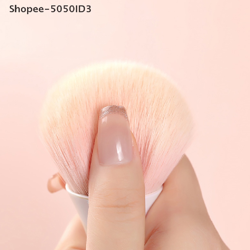 [HOT] Sikat Pembersih Debu Kuku Kepala Besar Untuk Manicure Blush Powder Makeup Brush [ID]