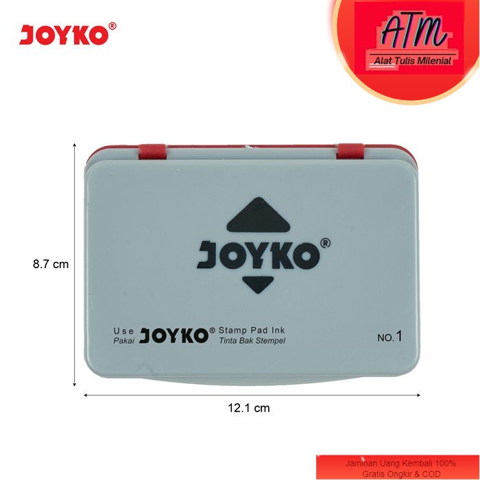 

Stamp Pad / Bak Stempel Joyko No. 1