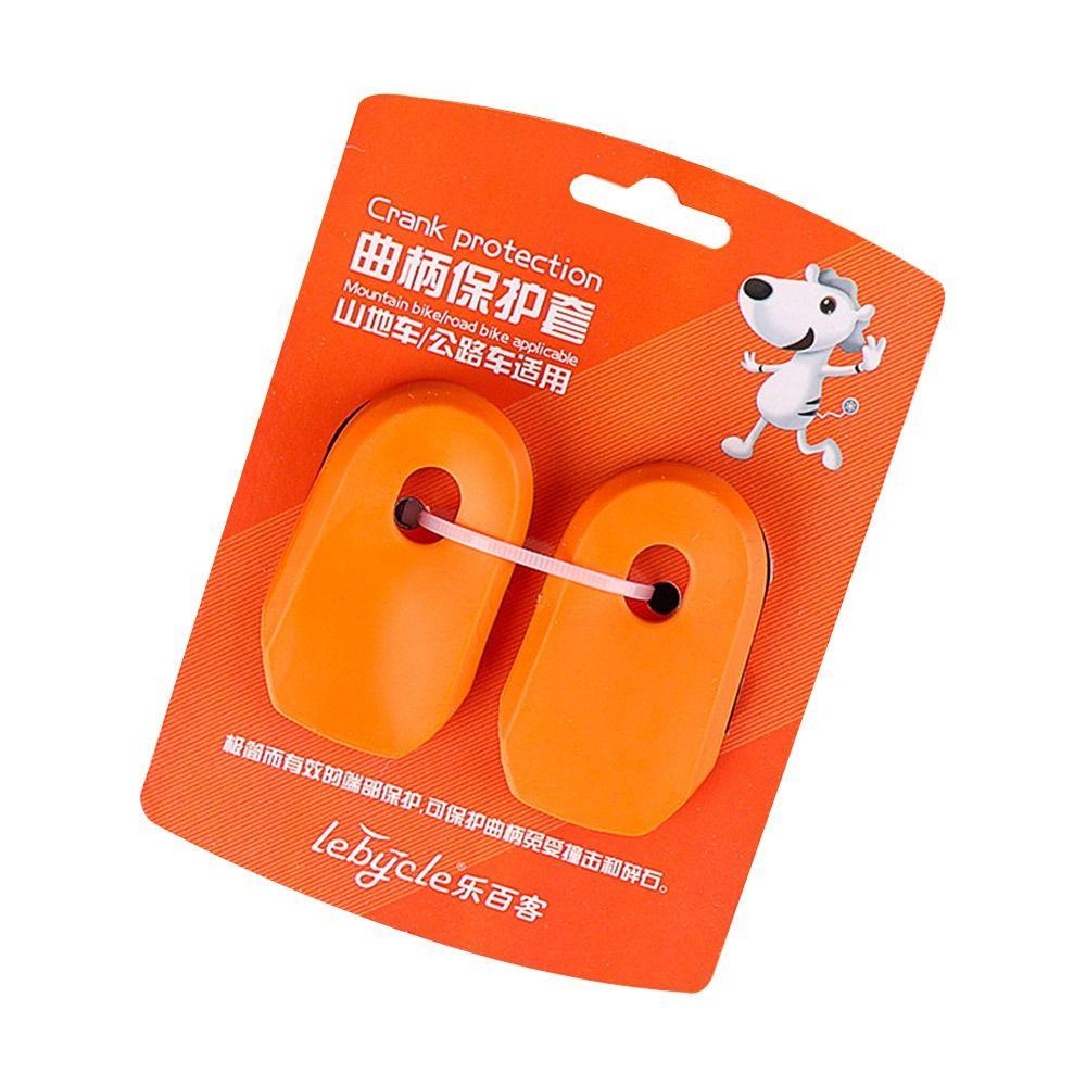 R-FLOWER 2pcs Sepeda Silicone Cover Parts Pedal Crankset Pelindung Sepeda Jalan Gunung Silicone Sleeve