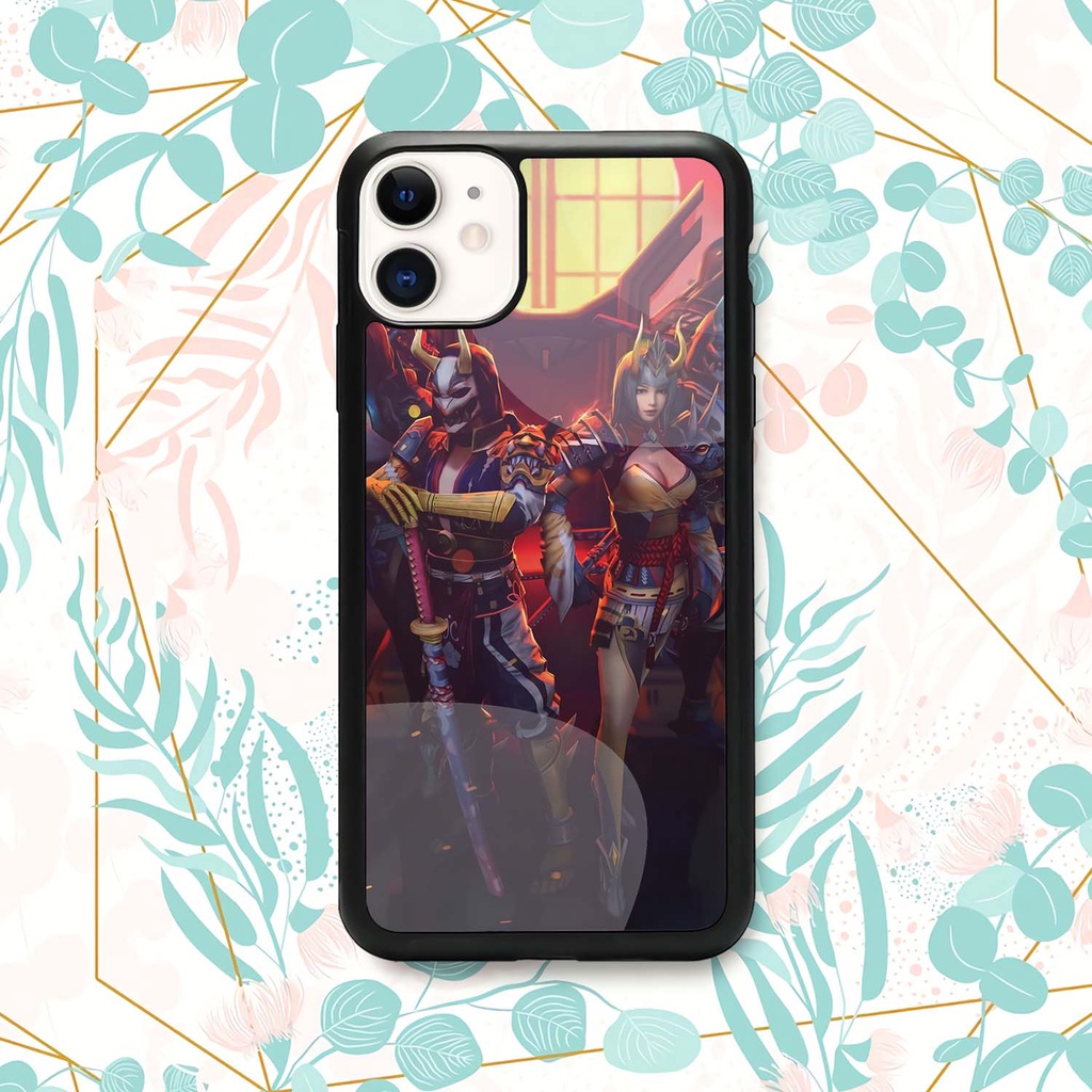 Case Glossy Iphone 11  | Ip11 | Casing Kilau Hp Iphone | Pelindung Hp | Motif Game FF