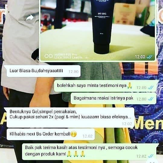 Lacoco MR BIG original Nasa (panjang besar dan tahan lama)