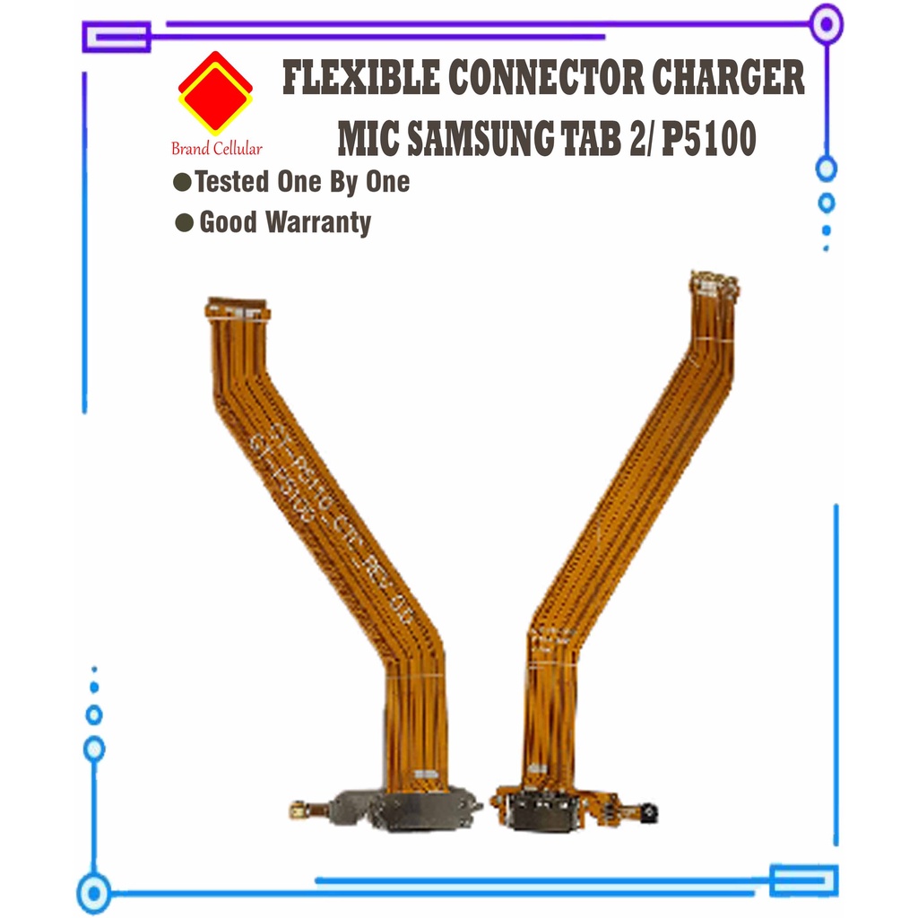 FLEXIBLE CONNECTOR CHARGE PLUS MIC SAMSUNG TABLET 2 - P5100 - FLEX SMS
