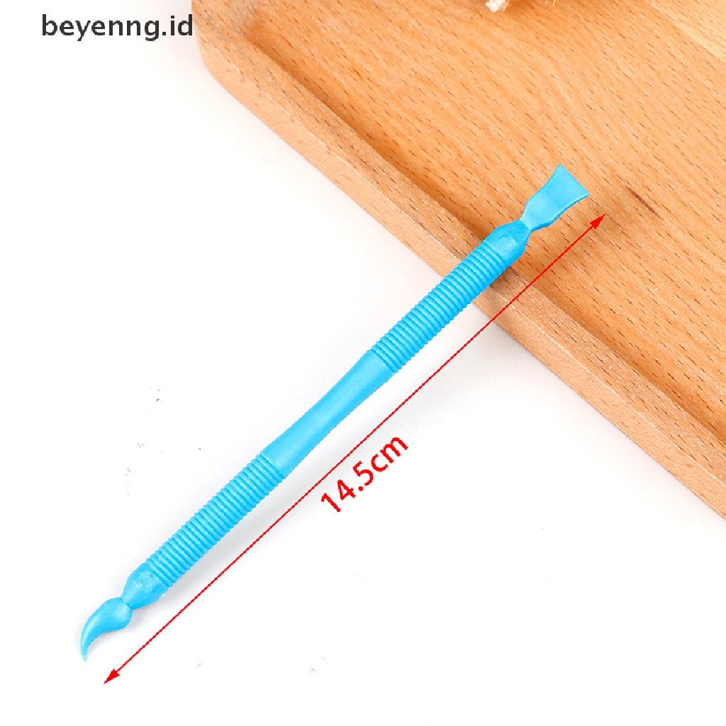 Beyen 1XFake Eyelash Glue Spoon Perming Stick Sisir Lash Lifg Curler Alat Aplikator ID
