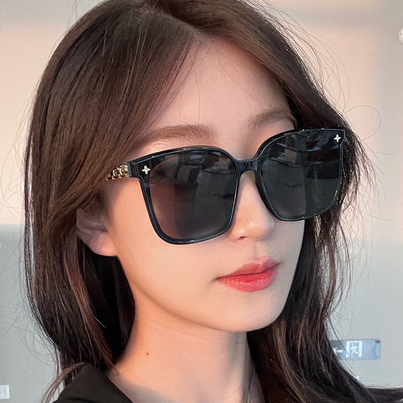 Aesthetic Shades Sunglasses UV400 Untuk Wanita/Pria Eyeglasses Colour