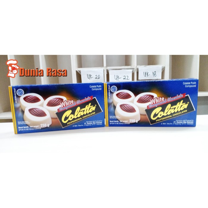 

White Colatta Compound Chocolate 250gr