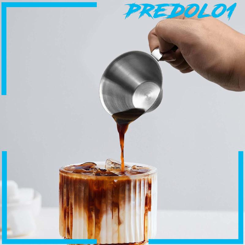 [Predolo1] Espresso Measuring Cup Espresso Aksesoris Dengan Skala 90ml Untuk Kopi Susu