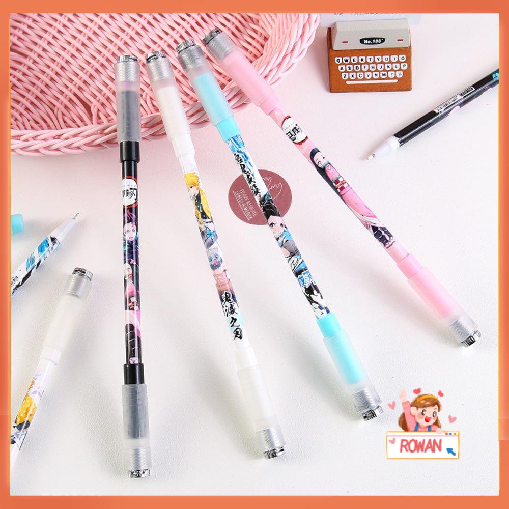 R-flower Rotating Gaming Pen Finger Stationery Mainan Kecerdasan Rolling Diperburuk Anti-Selip Spinning Pen