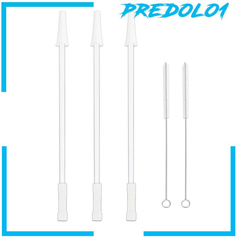 [Predolo1] Hard Straws 12inch Universal for 1000ml/2000ml/ Tumblers Cups Drinks