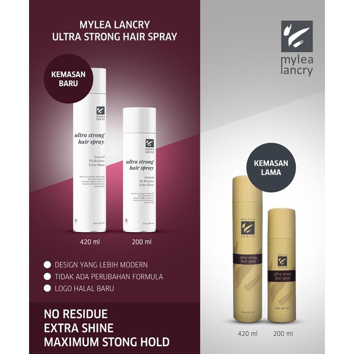 MYLEA LANCRY ULTRA STRONG HAIR SPRAY 420 ML