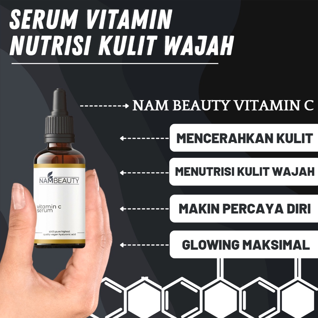 nam beauty vitamin c serum vitamin c wajah serum pencerah wajah serum pencerah wajah+glowing serum p