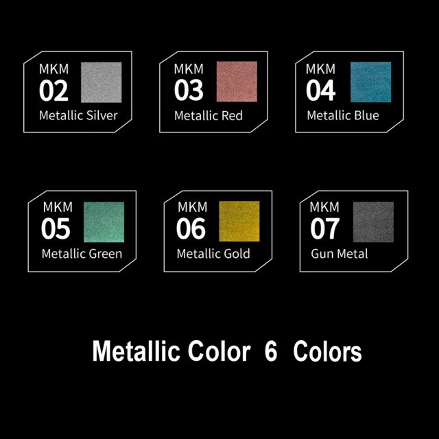 

RK DSPIAE Soft Tipped Marker Acrylic Metallic Color Panel Lining Marker