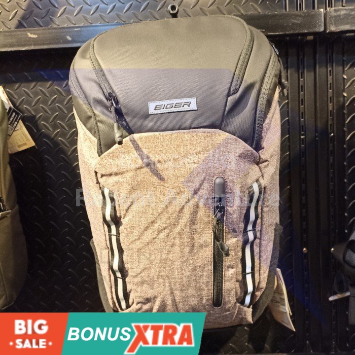 Tas Ransel EIGER1989 SHELBY 1.1 BACKPACK Bag Coklat Brown 91000 4099