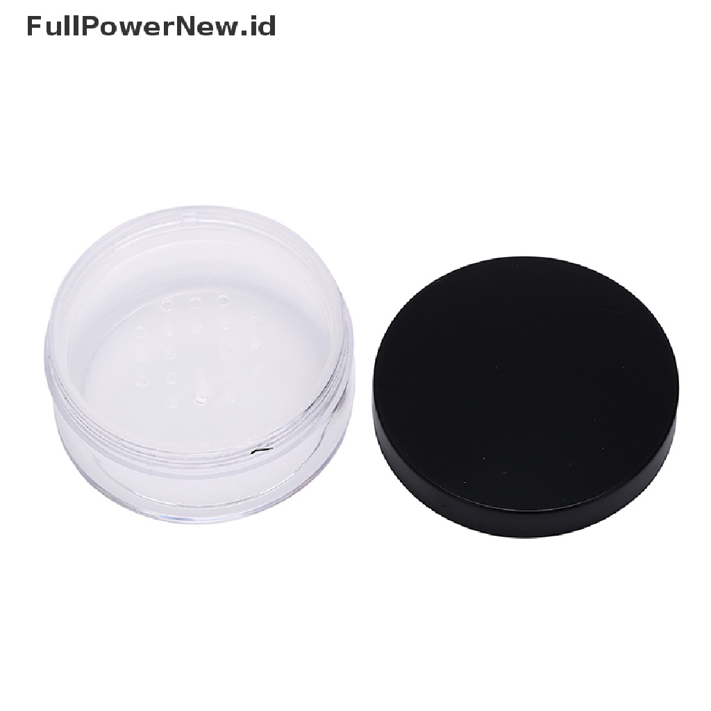 Power 1pc 50g pot Longgar Kosong Plastik Dengan Wadah jar makeup Kosmetik ID