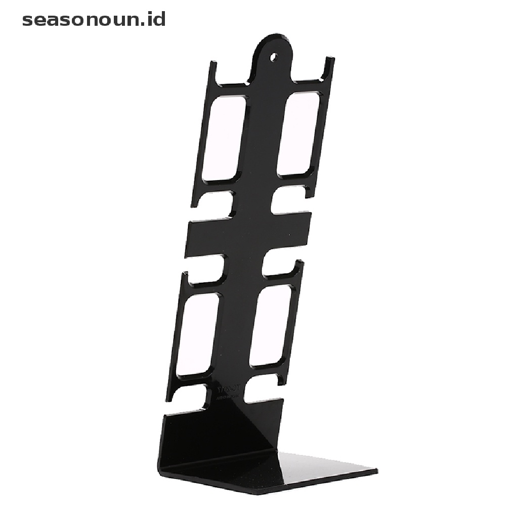 Seasonoun Kotak Penyimpanan Jam Tangan case display Perhiasan Berdiri4/2-holder Rak showcase Rak  .